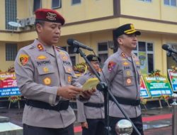 Sertijab Kapolres, AKBP Herfio Zaki Resmi Jabat Kapolres Lebak