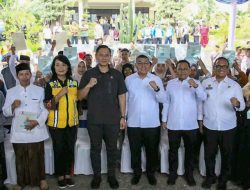 Menko Infrastruktur Tinjau Bendungan Karian dan Serahkan Sertifikat Tanah