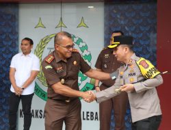 Kapolres Lebak Temui Kajari untuk Perkuat Sinergitas Hukum
