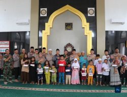 Kapolres Lebak Sampaikan Pesan Kamtibmas dan Peduli Yatim saat Jumling di Kecamatan Maja