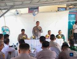 Kunker ke Polsek Zona 2, Kapolres Lebak Serukan Sinergi dalam Menjaga Keamanan dan Ketertiban Masyarakat