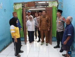 Kapolres Lebak Tinjau Langsung dan Bantu Warga Korban Atap Rumah Roboh di Sukamanah
