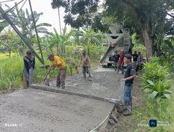 Warga Apresiasi Langkah Cepat Kepala Desa Cemplang dalam Bangun Jalan