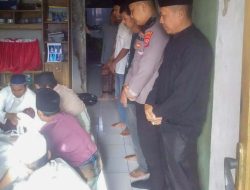 Petugas KPPS di TPS 08 Meninggal Usai Bertugas di PSU, Kapolsek Jawilan Takziah ke Rumah Duka