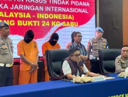 Polisi Gagalkan Peredaran 24 Kilogram Sabu di Palu, Tiga Orang Ditangkap