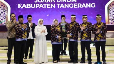 MTQ XXII Banten 2025, Kabupaten Tangerang Kembali Juara Umum
