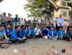 Ratusan Kader PMII Kota Serang Gelar Aksi, Tuntut Perbaikan Pendidikan
