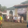 Warga Desa Citeras dan Yonif 318 Lakukan Karya Bakti Bersama di Ponpes Multazam