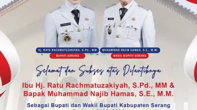 DPRD Kab Serang Mengucapkan Selamat dan Sukses atas Pelantikan Bupati dan wakil Bupati Serang
