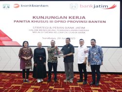 Kunjungan Pansus DPRD Banten ke Bank Jatim Dorong Finalisasi KUB