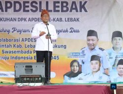 Dihadiri Gubernur Banten, Ajat Sudrajat Kepala Desa Citorek Pimpin APDESI Lebak Periode 2025–2030