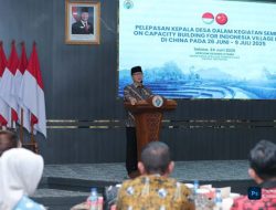 Pelatihan Pembangunan Desa, 25 Kades Diberangkatkan ke Cina
