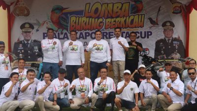 Polresta Serang Kota Gelar Lomba Burung Sambut HUT Bhayangkara