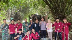 Gotong Royong, Sinergi Lurah Mahasiswa dan Aparat Hingga RT Demi Kebersihan Sukawana