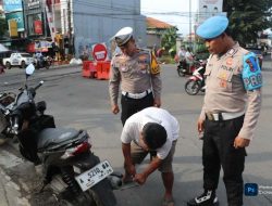 Hari Kedua Operasi Patuh Maung 2025, Satlantas Polres Lebak Catat 141 Pelanggaran