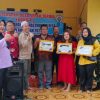 Kepala Desa Curugbadak Serahkan Hasil Pembangunan Jalan Paving Block Lewat MDST 2025
