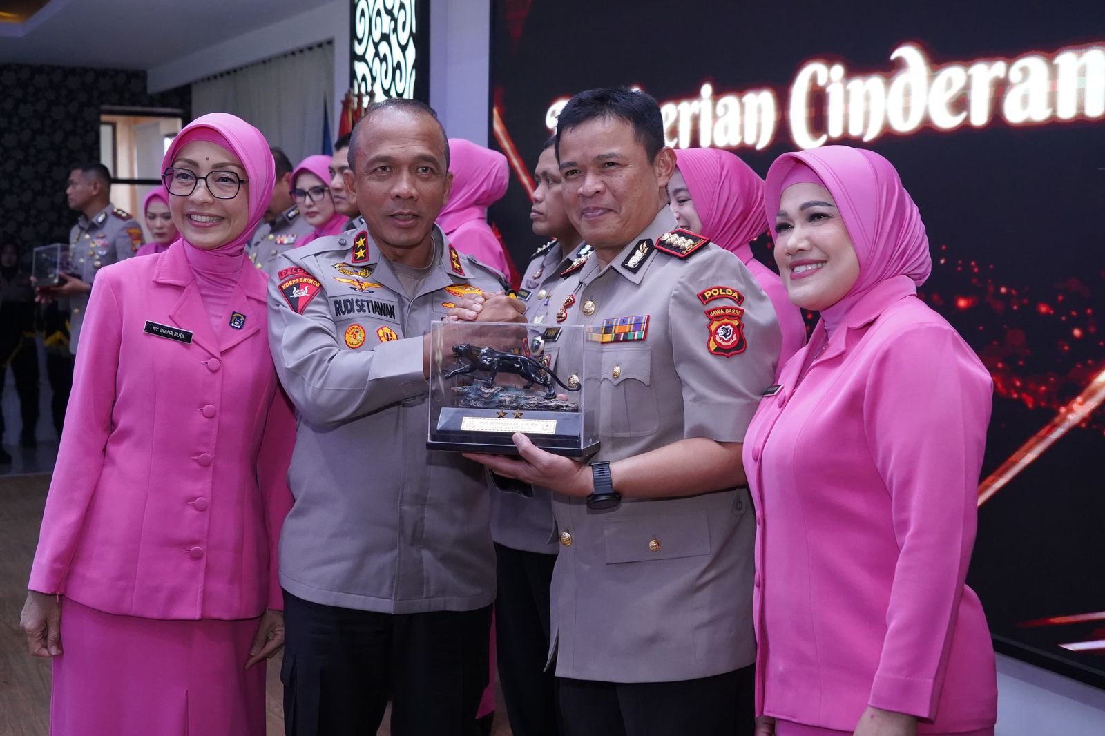 Kapolda Jabar Pimpin Sertijab Pejabat Polda dan Kapolres Baru