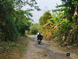 Puluhan Tahun Rusak, Warga Damping Minta Bupati Serang Perbaiki Jalan Poros Penghubung Empat Desa