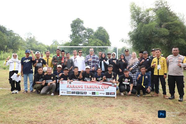 Wali Kota Serang Resmi Buka Turnamen Sepak Bola Karang Taruna Cup 2025 Antar RT Kelurahan Curug Manis