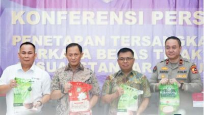 Satgas Pangan Polri Sita 132 Ton Beras Oplosan Produksi PT SF