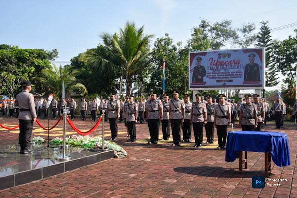 Sejumlah Pejabat Utama dan Kapolsek di Polres Lebak Resmi Berganti