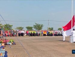 Digelar di Bundaran 2 CMC, Upacara HUT ke 80 RI di Maja Berlangsung Khidmat dan Meriah