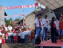 Gotong Royong Mahasiswa KKN STAI Assalamiyah Warnai Perayaan HUT RI ke 80