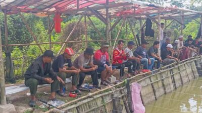 Lomba Mancing HUT ke 80 RI di Kecamatan Maja Jadi Ajang Silaturahmi Warga