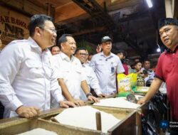 Mendagri Tinjau Pasar Rau Serang Harga Pangan Dinilai Stabil