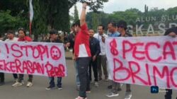 Puluhan Jurnalis di Lebak Turun ke Jalan, Desak Pelaku Kekerasan di PT GRS Serang Segera Dihukum