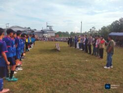 Polsek Rangkasbitung Amankan Semifinal Liga Pordes Desa Citeras HUT ke 80 Kemerdekaan RI