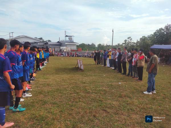 Polsek Rangkasbitung Amankan Semifinal Liga Pordes Desa Citeras HUT ke 80 Kemerdekaan RI