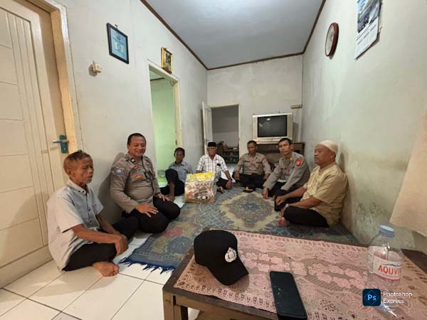 PP Polri dan Sat Binmas Polres Lebak Peduli Aiptu Purn Alexander Mogot