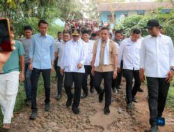 Jalan Desa Karyajaya Rusak Akan Segera Dibangun Lewat Program Bang Andra