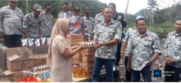 RGPI Lebak Bantu Korban Kebakaran Cibeureum
