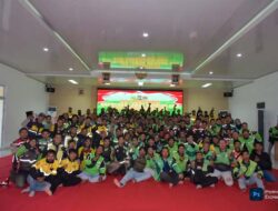 Kapolres Lebak dan Komunitas Ojol Gelar Doa untuk Affan Kurniawan