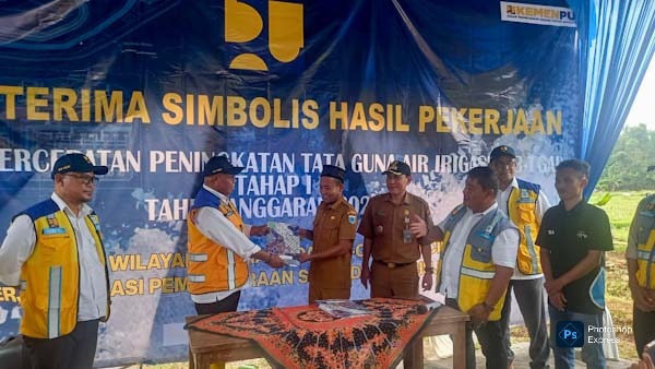 Serah Terima P3-TGAI di Pandeglang, Solusi Ketahanan Pangan dan Tingkatkan Ekonomi Petani 