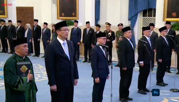 Lima Menteri Diganti dan Satu Kementerian Baru Dibentuk Presiden Prabowo