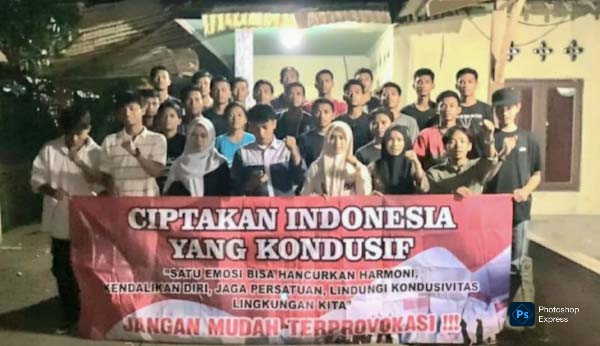 Mahasiswa Serang Deklarasi Aksi Damai Dukung Polri Ungkap Dalang Kerusuhan
