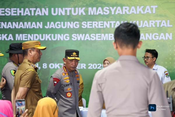 Kapolri dan Sekda Banten Tinjau Kesiapan Penanaman Jagung Nasional, Dorong Ketahanan Pangan Berkelanjutan