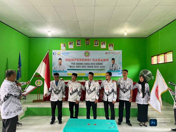 Encun Sunardi Kembali Pimpin PGRI Kecamatan Curug Periode 2024–2029